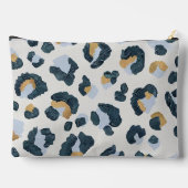 Pochette À Accessoires Empreinte de léopard peint (Verso)