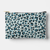 Pochette À Accessoires Empreinte de léopard, Spots de léopard, Leopard bl (Recto)