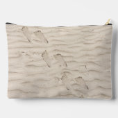 Pochette À Accessoires Empreintes De Sable De Plage (Verso)