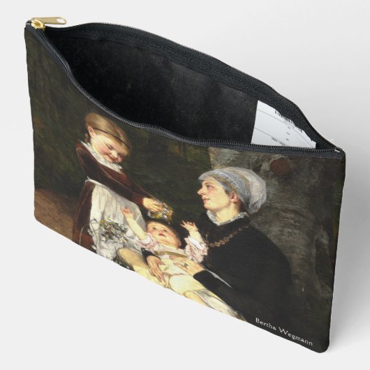 Pochette À Accessoires En Ammes Besøg - Bertha Wegmann Fine Art (Ouvrir)