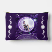 Pochette À Accessoires Enfant de lune violette (Recto)