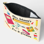 Pochette À Accessoires Enseignant École Studios Grand (Ouvrir)