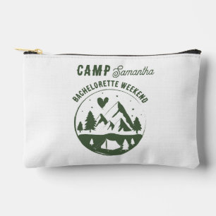 Pochette À Accessoires Enterrement de vie de jeune fille en camping