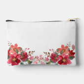 Pochette À Accessoires Épouse rouge personnalisable intemporelle (Verso)