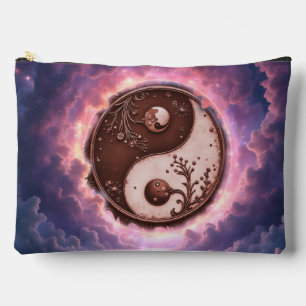 Pochette À Accessoires Équilibre au clair de lune – Yin Yang de la lumièr
