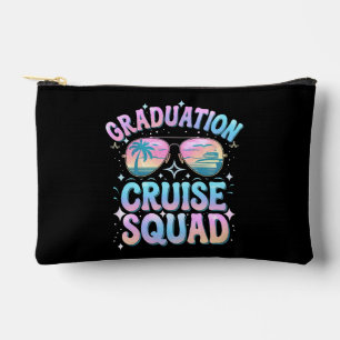 Pochette À Accessoires Équipage de croisière de remise de diplôme navire