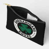 Pochette À Accessoires Équipe Shenanigans Saint-Patrick Shamrock (Ouvrir)