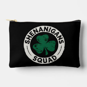 Pochette À Accessoires Équipe Shenanigans Saint-Patrick Shamrock