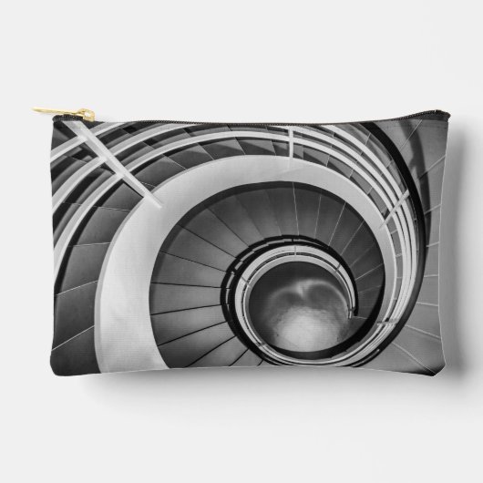 Pochette À Accessoires Escalier circulaire BW (Recto)