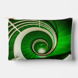 Pochette À Accessoires Escalier vert circulaire