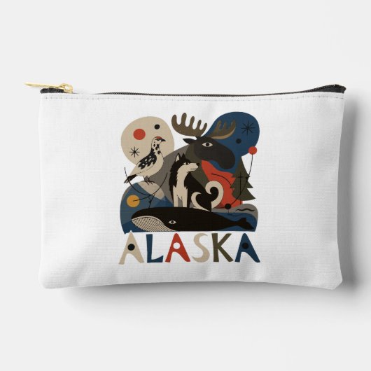 Pochette À Accessoires Esprit sauvage de l'Alaska (Recto)
