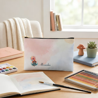Pochette À Accessoires Essentiels de l'école de sorcière fantaisiste pers
