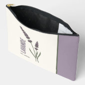 Pochette À Accessoires Est lavande. Nature (Ouvrir)