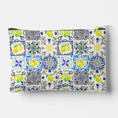 Pochette À Accessoires Été agrumes siciliens majolica méditerranéenne (Verso)