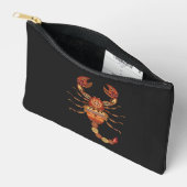 Pochette À Accessoires Ethnic Floral Scorpion (Ouvrir)