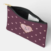 Pochette À Accessoires Étoiles dans des cœurs sur Port (Ouvrir)