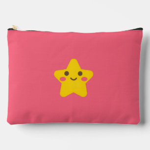 Pochette À Accessoires Étoiles souriantes grandes