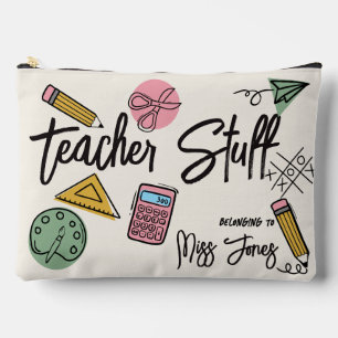 Pochette À Accessoires Étui à crayons personnalisé pour enseignants
