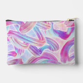 Pochette À Accessoires eurobeat holorave - pink and blue : (Verso)