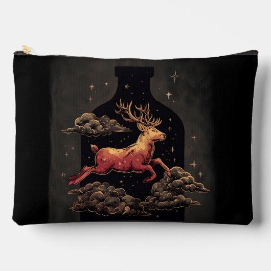 Pochette À Accessoires Évasion céleste-Cerf (Recto)