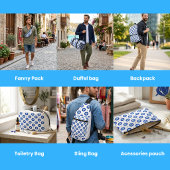 Pochette À Accessoires Evil Eye Protection Turkish Geometric Pattern