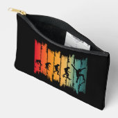 Pochette À Accessoires Évolution du skateur de skateboard (Ouvrir)
