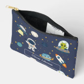 Pochette À Accessoires Explorateur spatial de fusée extraterrestre astron (Ouvrir)