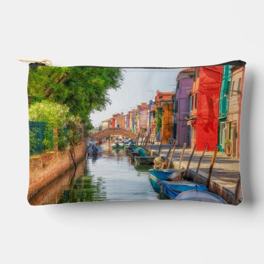 Pochette À Accessoires Explorez le charme vibrant de Burano (Recto)
