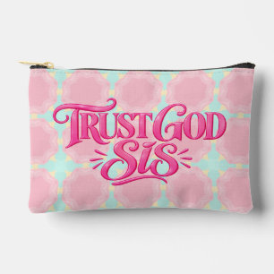 Pochette À Accessoires Fais confiance à Dieu Sœur