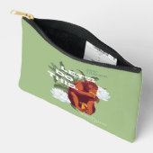 Pochette À Accessoires "Faisons ça" Singe - Le Lotus Blanc (Ouvrir)