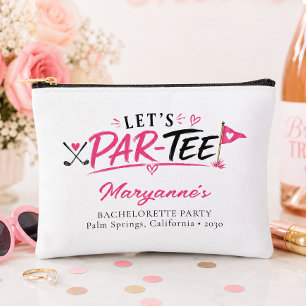 Pochette À Accessoires Faisons un Par Tee pour la fête d'enterrement de v