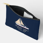 Pochette À Accessoires Family Boat Trip Nautical Swag Custom (Ouvrir)