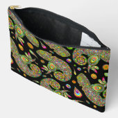 Pochette À Accessoires Fantaisie psychédélique du caméléon (Ouvrir)