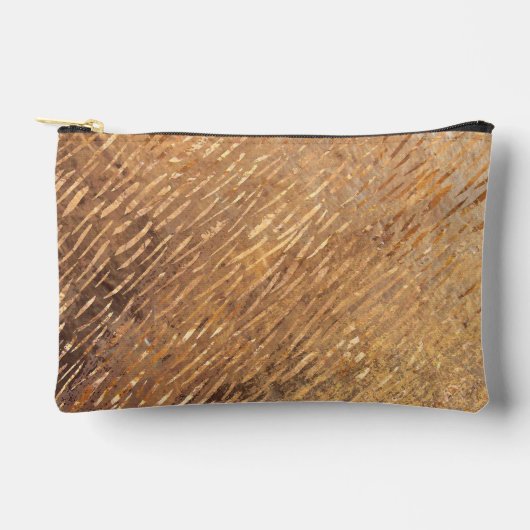 Pochette À Accessoires Faux Golden Strokes (Recto)