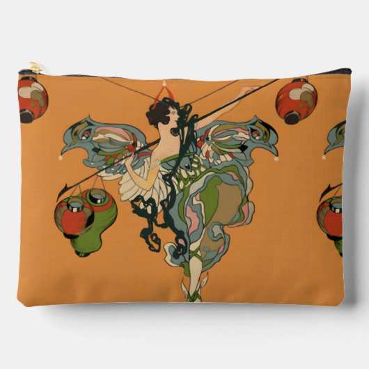 Pochette À Accessoires Fée Ballerine Avec Lanternes (Recto)