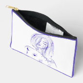 Pochette À Accessoires Féminine Céleste de Rêve  (Ouvrir)
