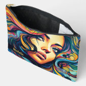 Pochette À Accessoires Femme Pop Art Grand (Ouvrir)