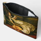 Pochette À Accessoires Femme Victorienne Lecture Avec Chien, Amateurs De (Ouvrir)