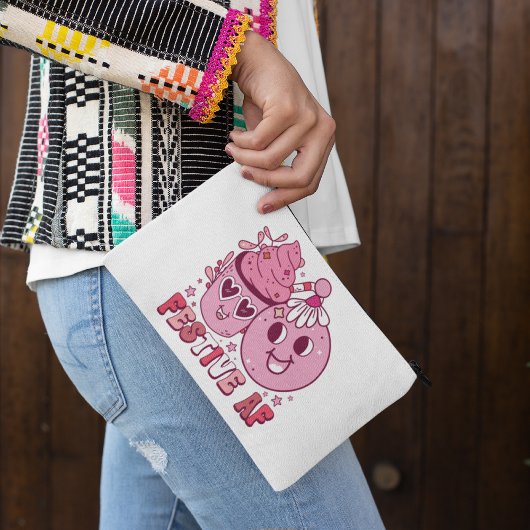 Pochette À Accessoires Festive AF Holiday Cupp-le