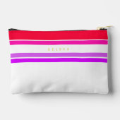 Pochette À Accessoires Fête de Bachelorette Tropicale à Miami  (Verso)