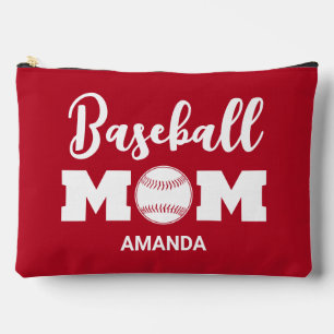 Pochette À Accessoires Fête des mères de la maman de baseball personnalis