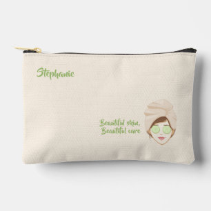 Pochette À Accessoires Fête Spa Jour Beige