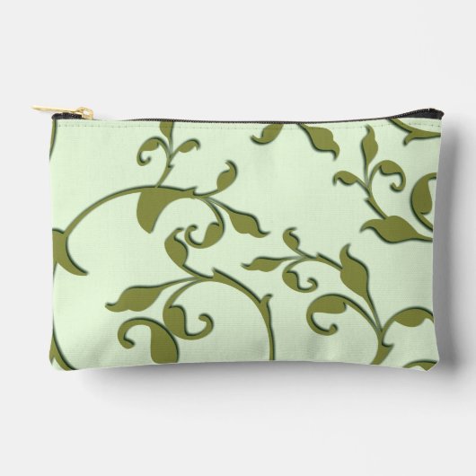 Pochette À Accessoires Feuilles d'olive défilantes (Recto)