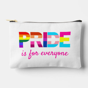 Pochette À Accessoires Fierté LGBTQ Couleurs arc-en-ciel Typographie