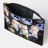 Pochette À Accessoires figurines de chats à Beckoning (Ouvrir)