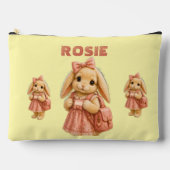 Pochette À Accessoires Fille de l'école lapin (Recto)