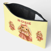 Pochette À Accessoires Fille de l'école lapin (Ouvrir)