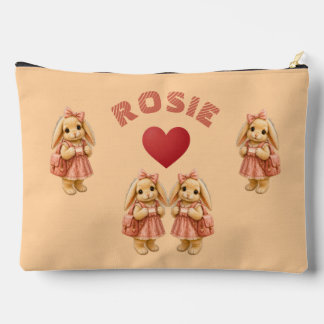 Pochette À Accessoires Fille de l'école lapin