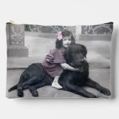 Pochette À Accessoires Fille et son chien (Recto)