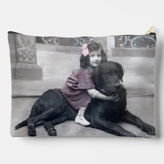 Pochette À Accessoires Fille et son chien (Verso)